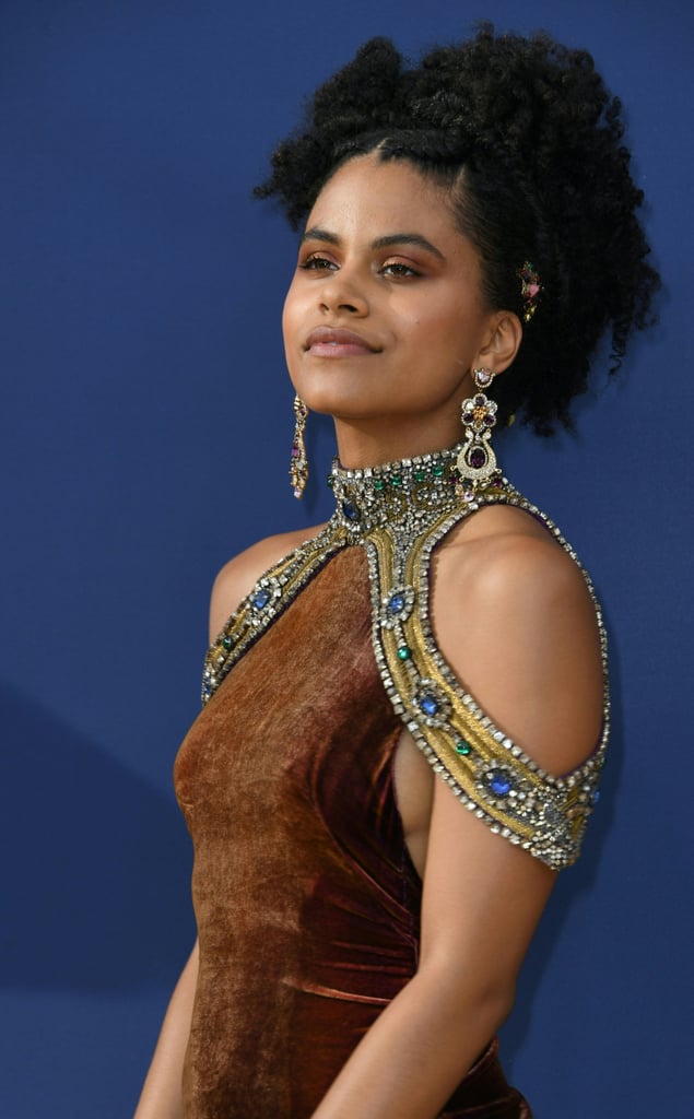 zazie beetz nude - kendra spade feet anime girl long black hair