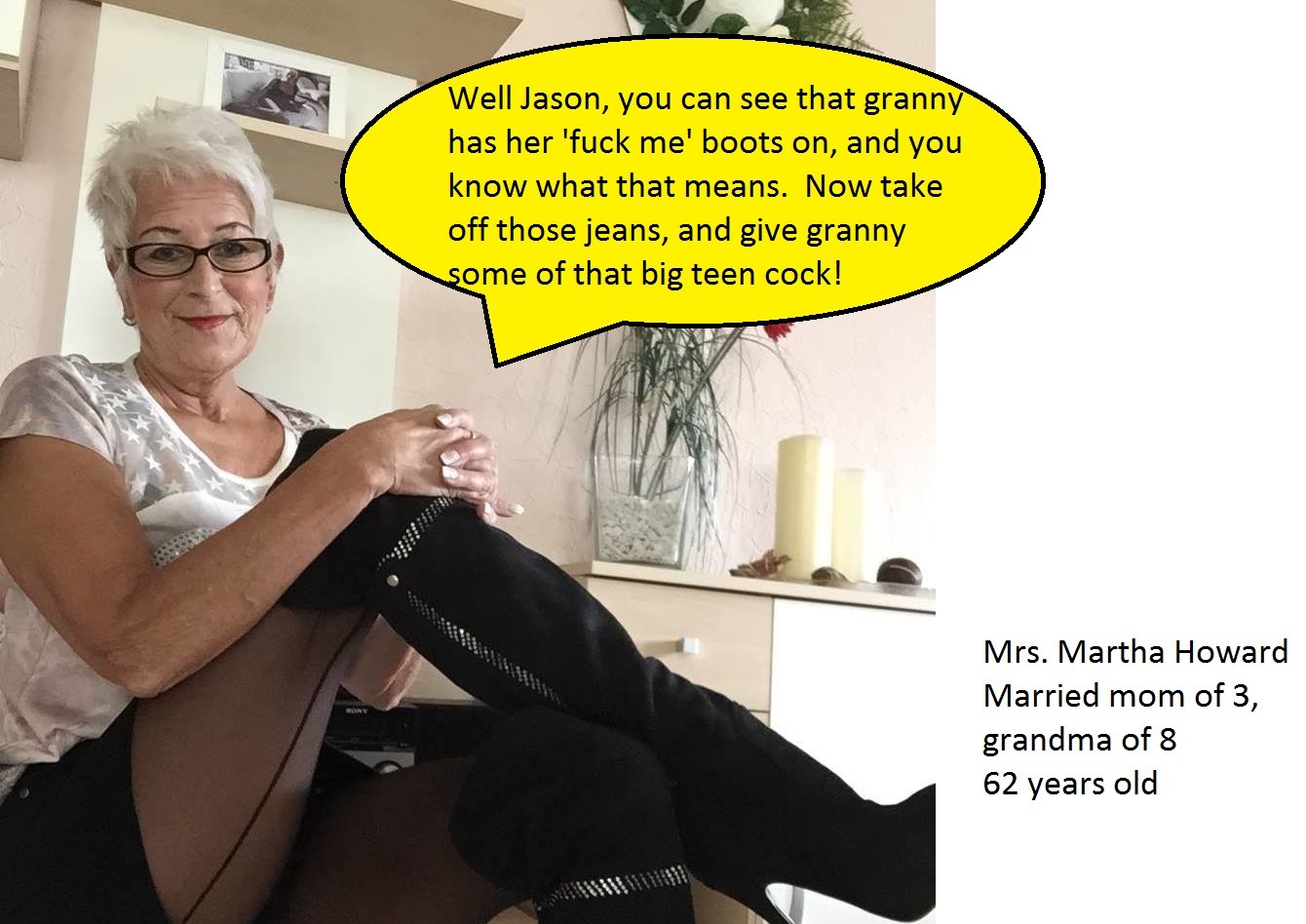 britney blackburn recommends Gilf Grandson