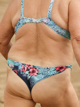 Canela skin nacho from pantyhose Big Booty Old Ladies sexy underty