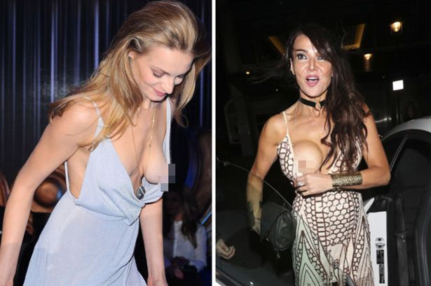 Celeb Nip firm breasts