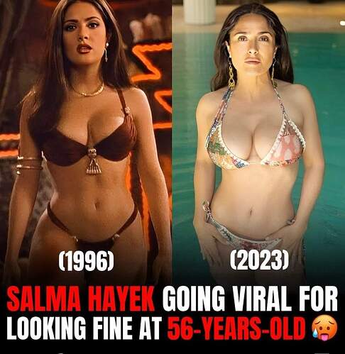 bryan higbee recommends Salma Hayek Pornography