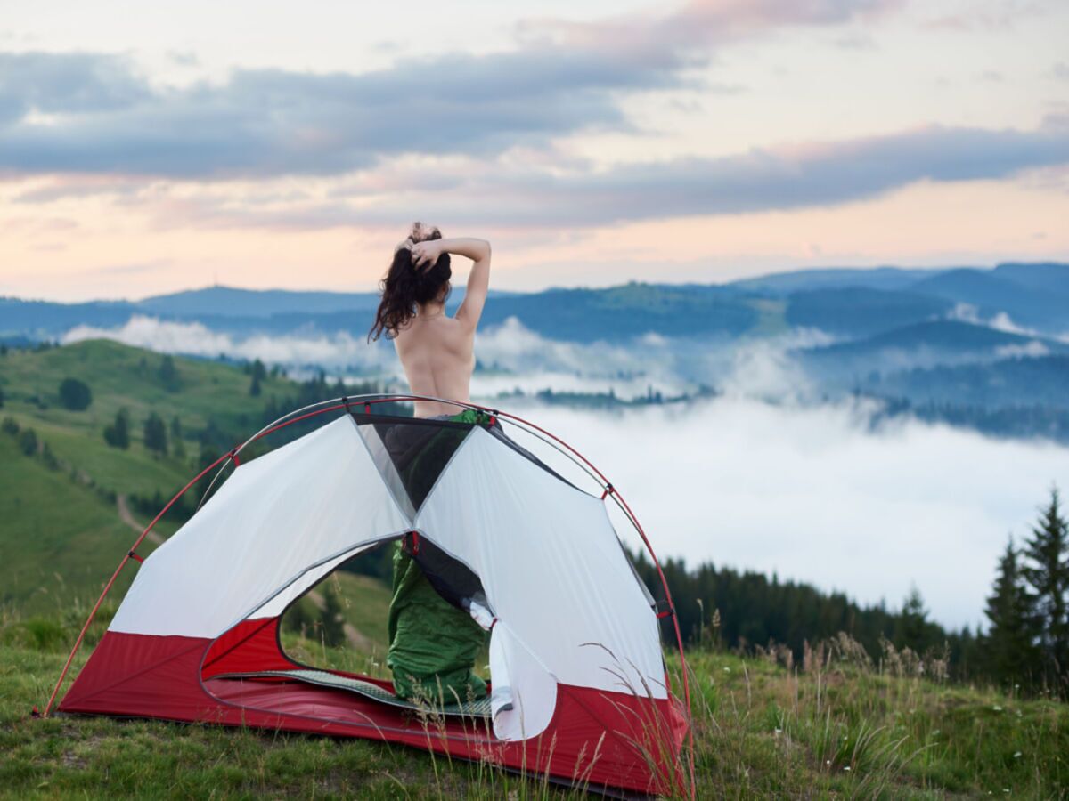 Best of shaven porn donna murgatroyd share naked at campsite photos