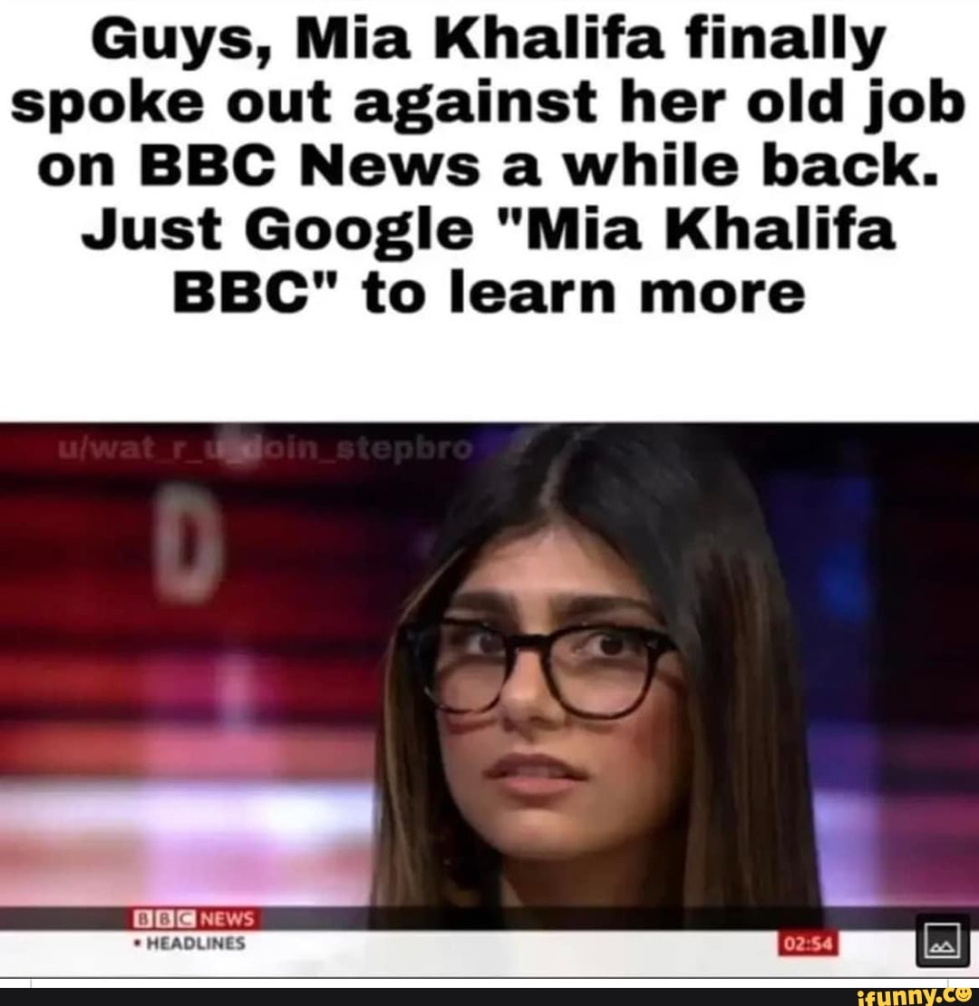 danny nugget recommends Mia Khalifa Bbc