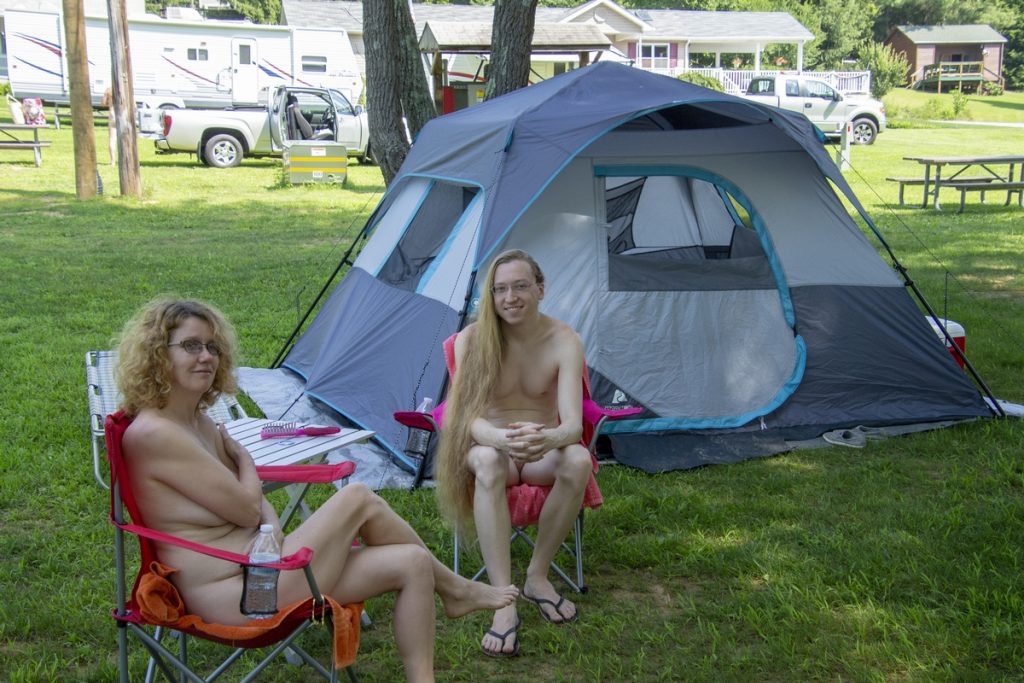 Best of Naked at campsite