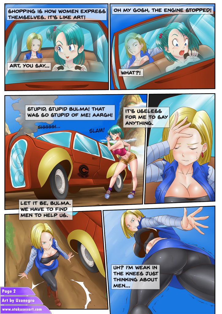 dragon ball z hentia manga
