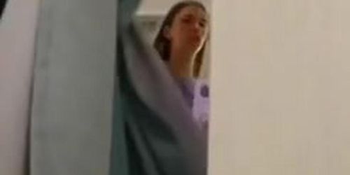 dressing room flash - blonde maturbating sky bri dredd full video