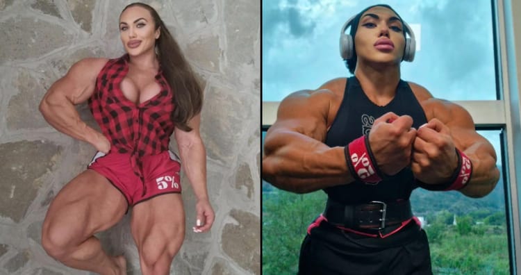 muscular woman bbc - aj applegate casting fururama porn