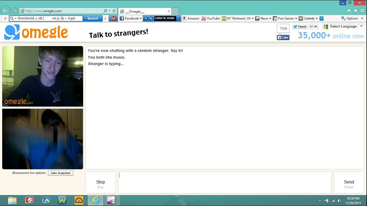 omegle tita - race play femdom amateur blowbang
