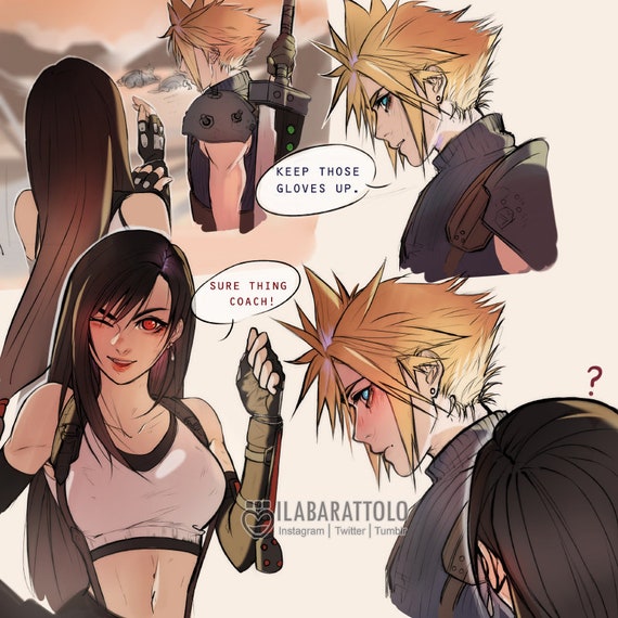 Best of Tifa lockhart and cloud