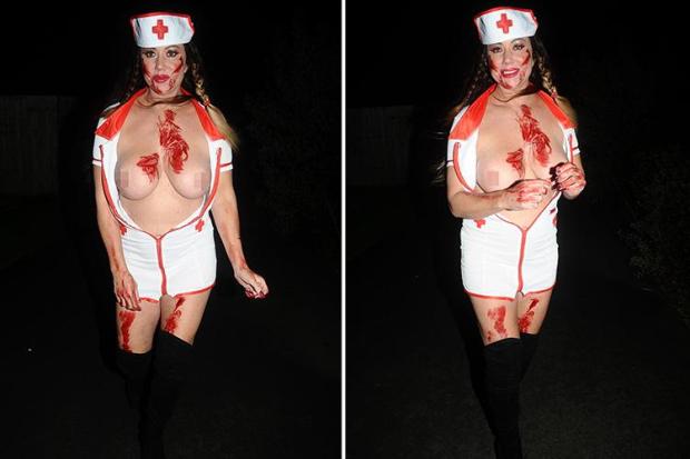 attila orsos recommends halloween boob flash amy dignam add halloween boob flash photo