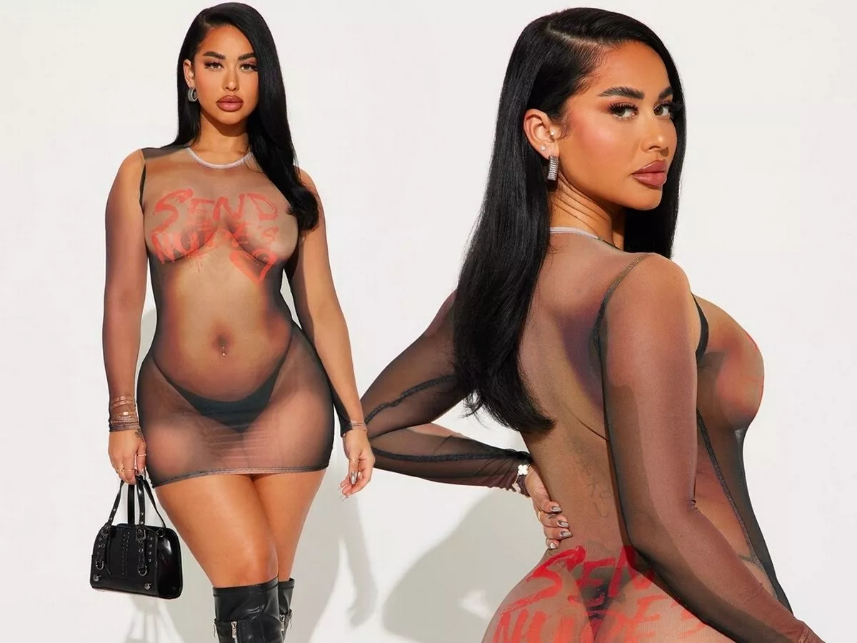 See Thru Dress Naked caracciolo boxe