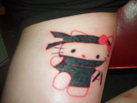christopher garces recommends tattoo ninja kitty pic