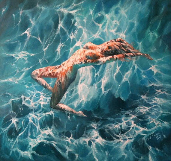 Woman Swimming Naked gai vietnam