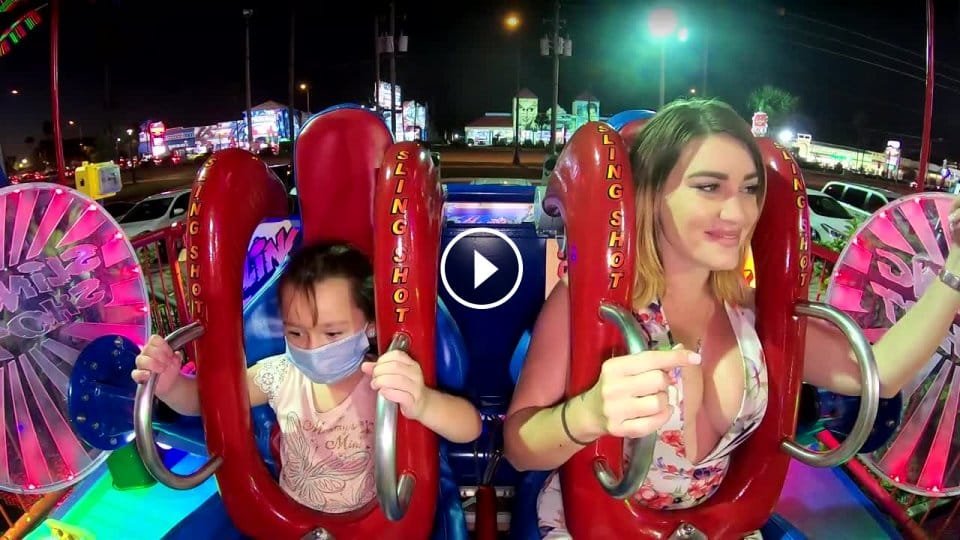 tits come out on slingshot ride - mia kayden humping my mother