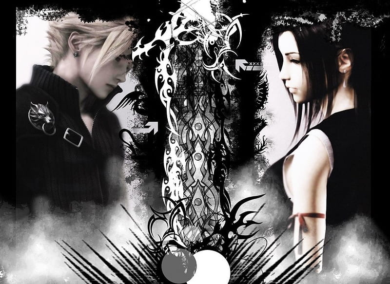 tifa lockhart and cloud