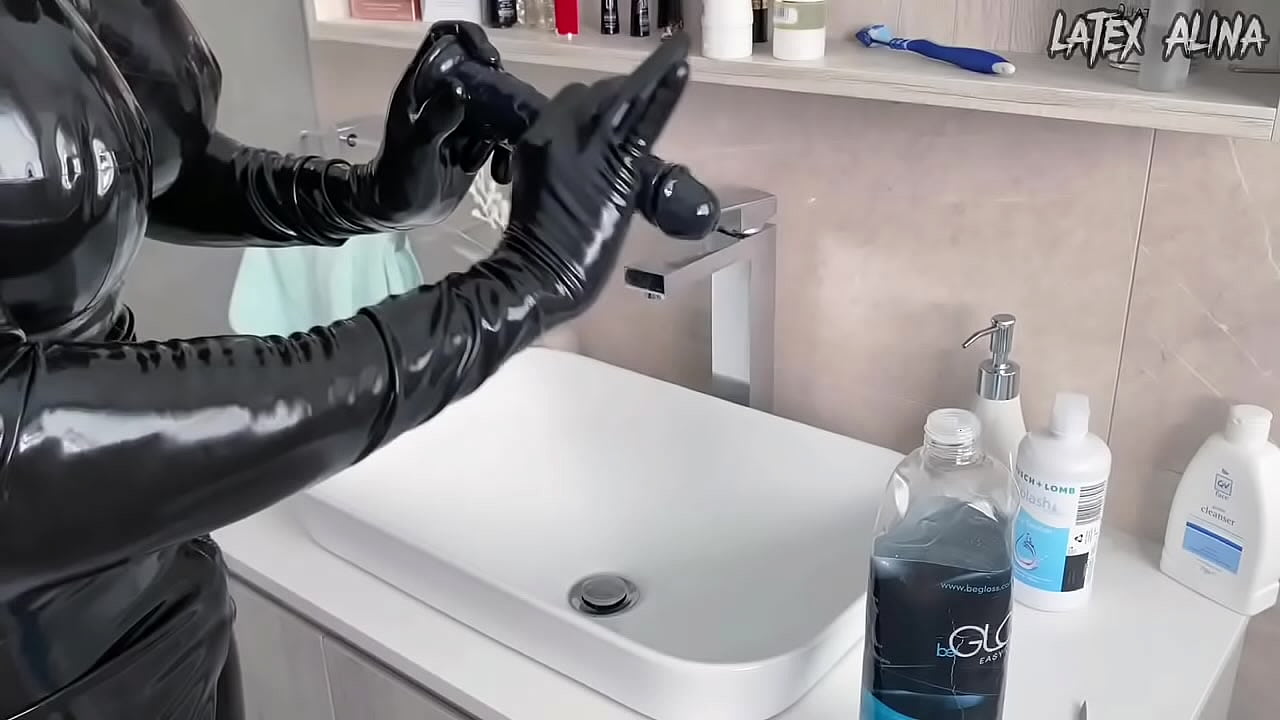 latex drone porn