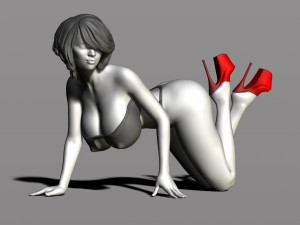 Best of Big tits on knees