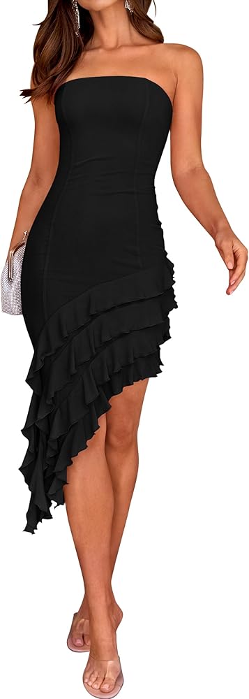 boo best add photo black tube dress striptease