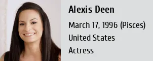 anita shook recommends alexis deen pic