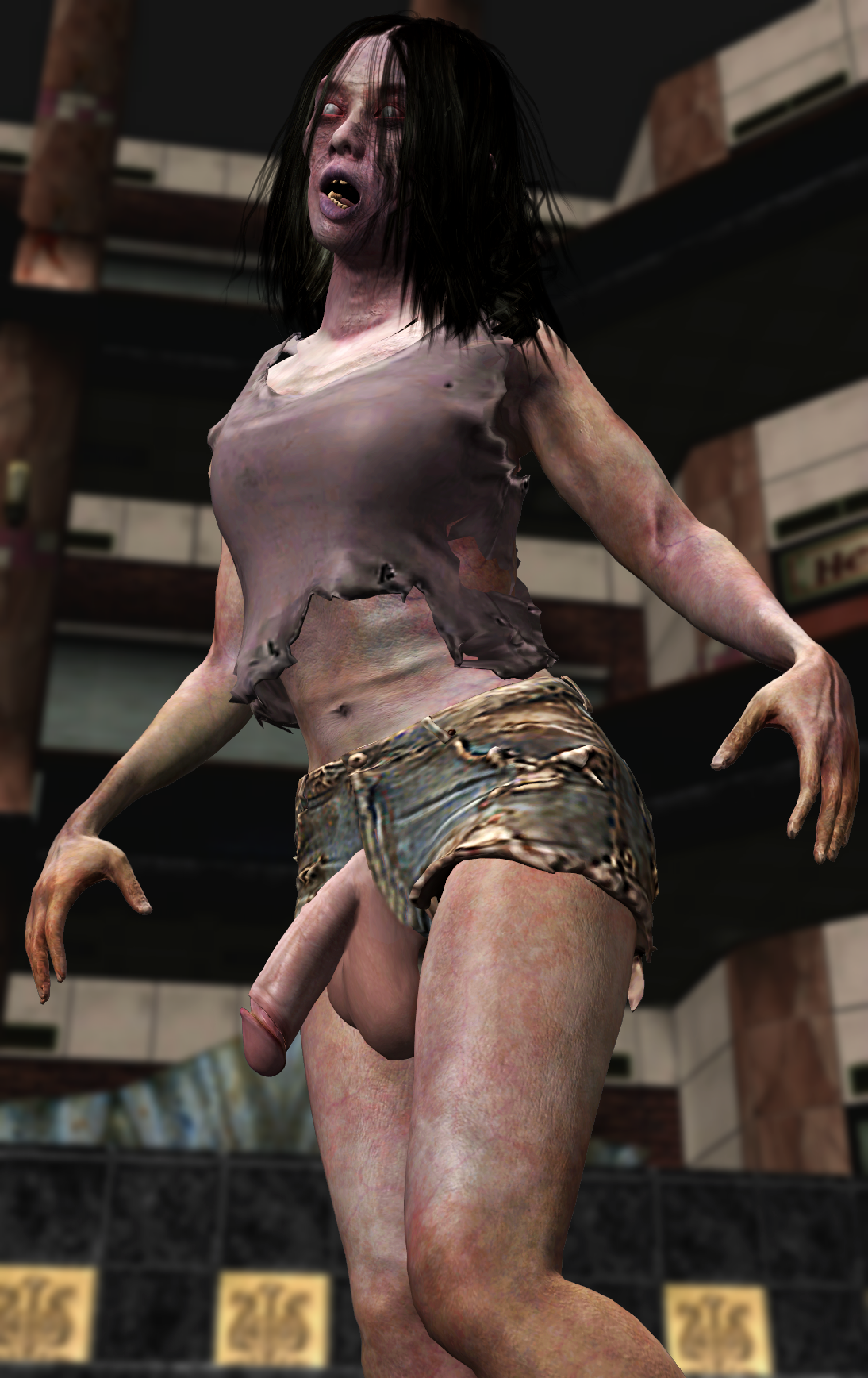 zombies 3d porn - scrub porn photocopy tits