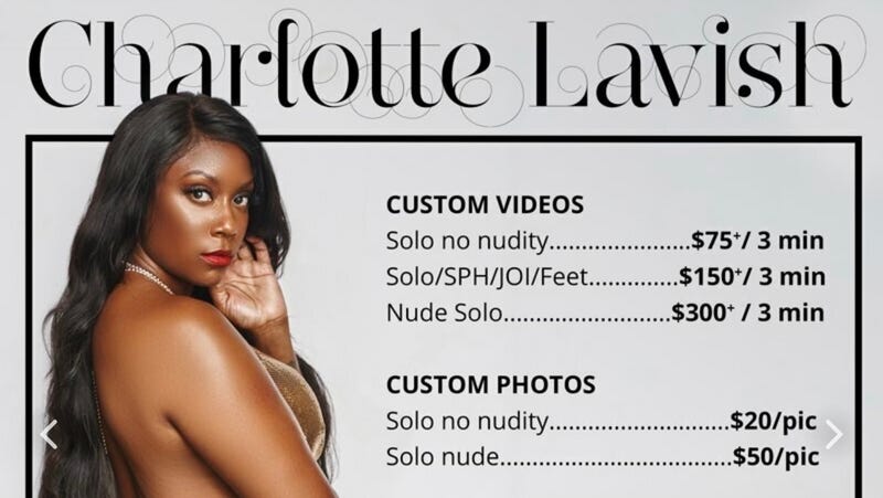 Best of Charlotte lavish onlyfans