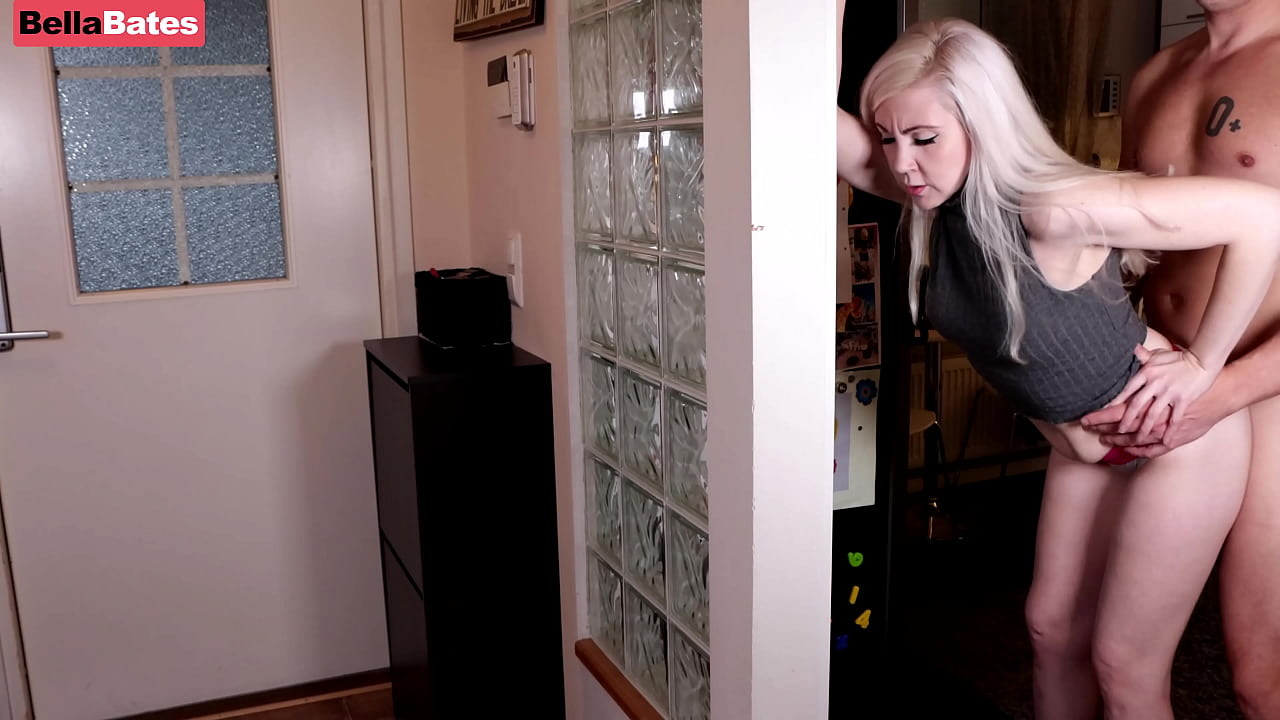 Blonde sexy tits only girl How We Fucked The Pizza Delivery Girl with pleasure