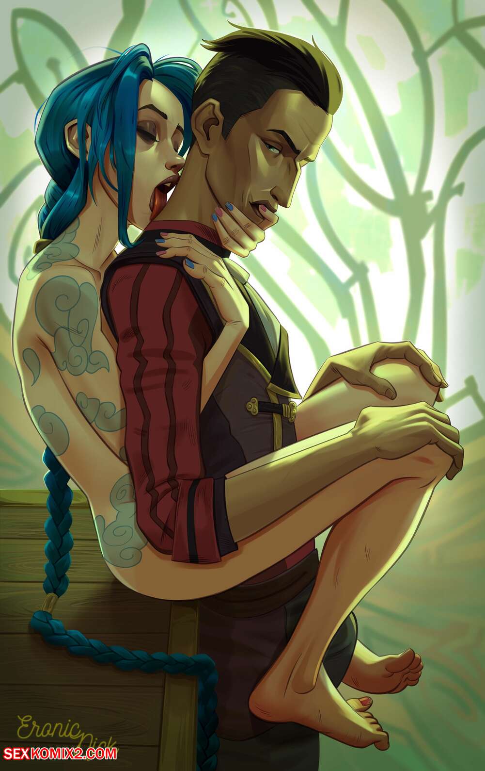 Jinx Lol Porn tattooed women