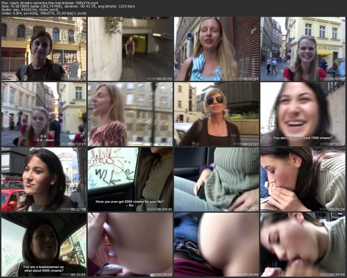 danielle bain recommends Czech Streets Veronika
