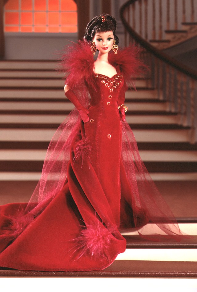 bby alai recommends scarlett o hara barbie pic