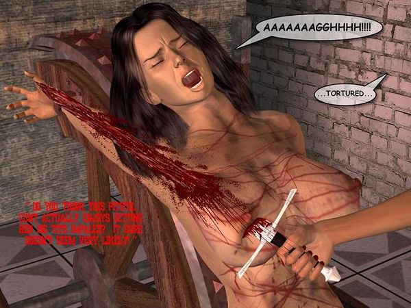 bloody torture porn - anastasia knight sister christie stevens pegging
