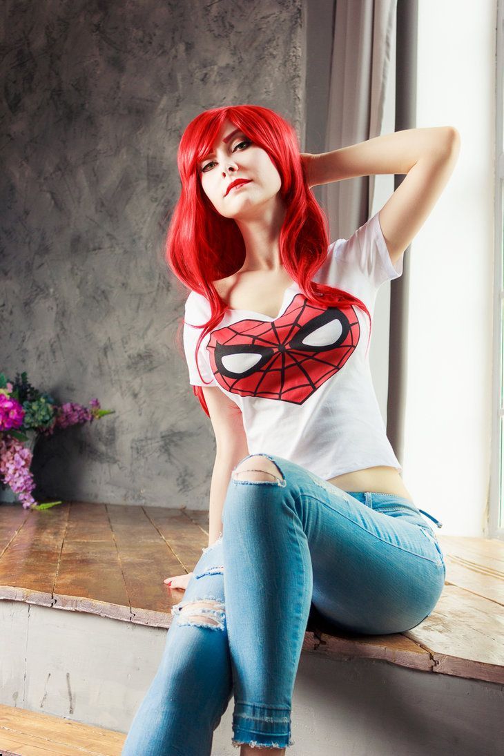 mary jane watson cosplay - tresome bbw hd pov blonde