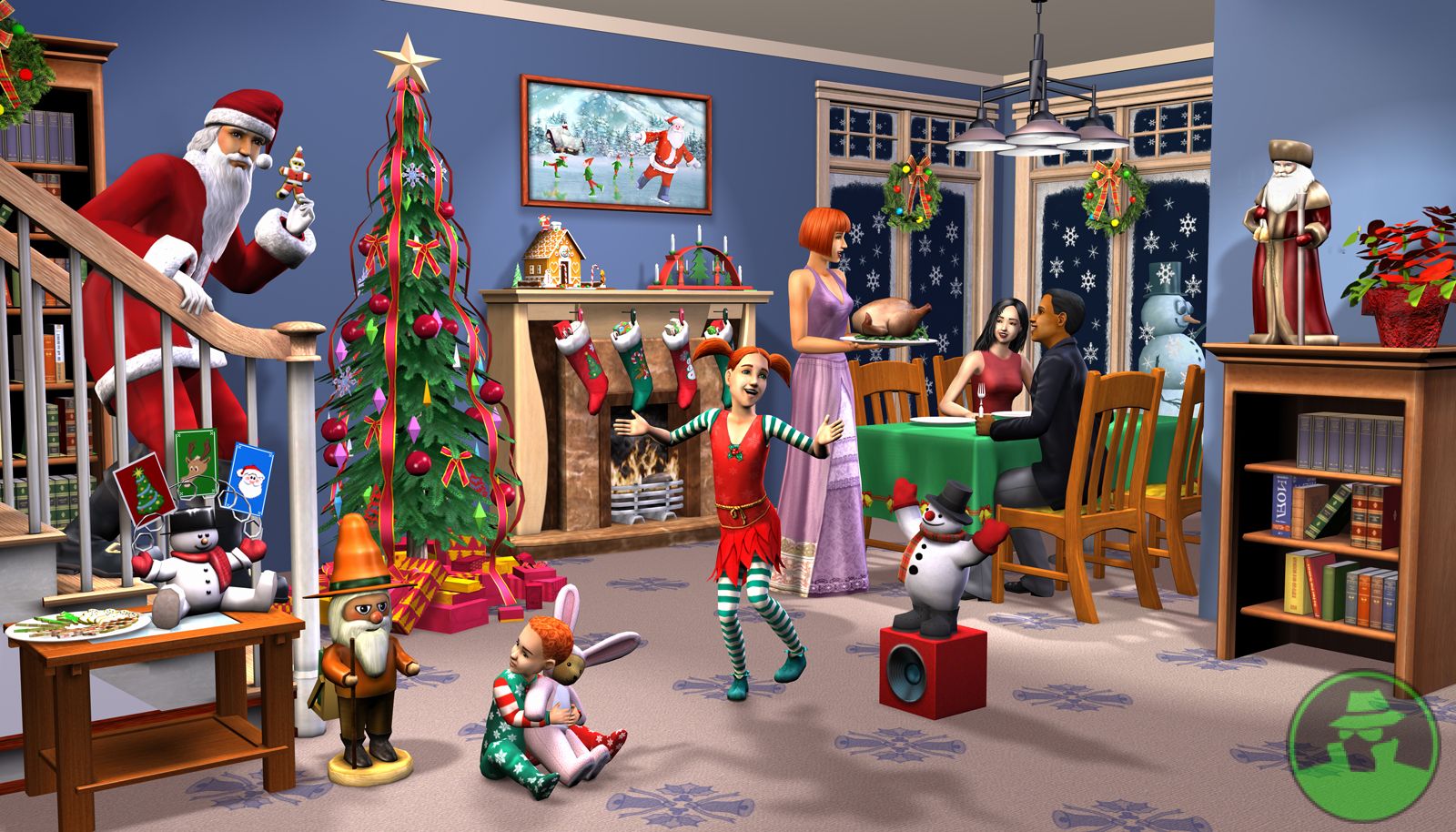 nikki sims christmas - lesbian nude lovers pumping cumshots