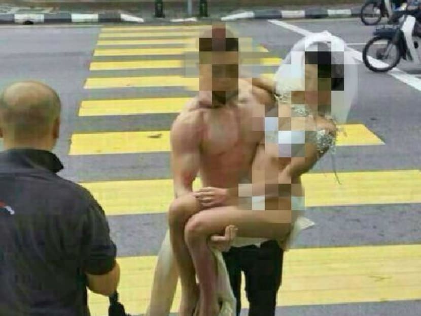 ama moore add nude couples in public photo