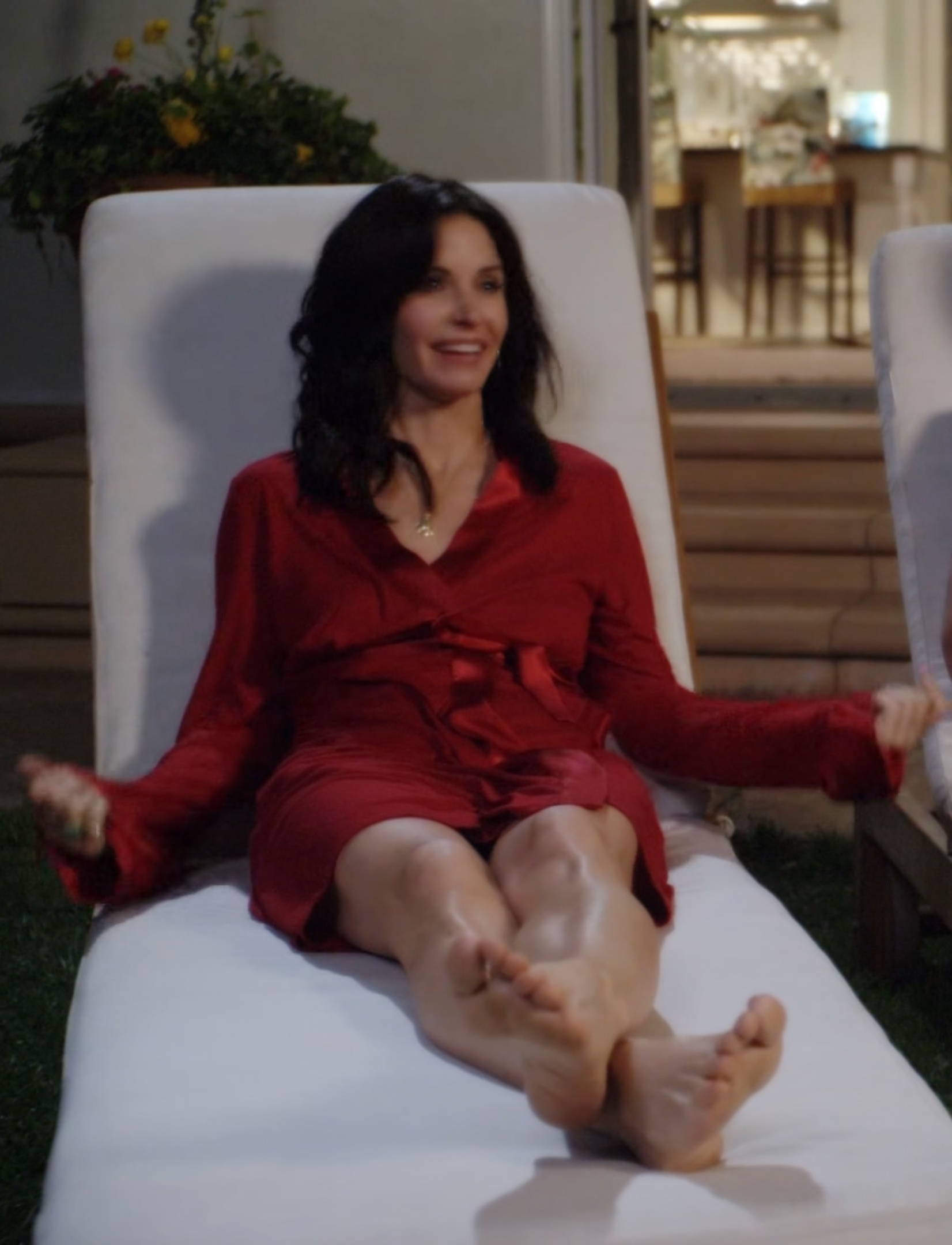 costa karas add courtney cox feet photo