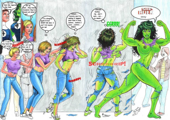 darren proudfoot recommends She Hulk Transformation Porn