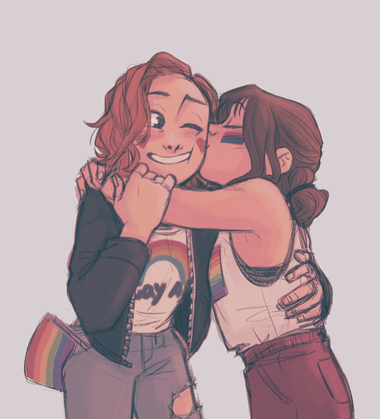 nude cartoon lesbians - thick bbw pawg daughter cumshots