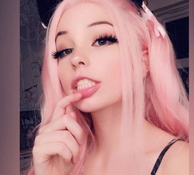 belle delphine look alike - big booty brazil anal feet up bj