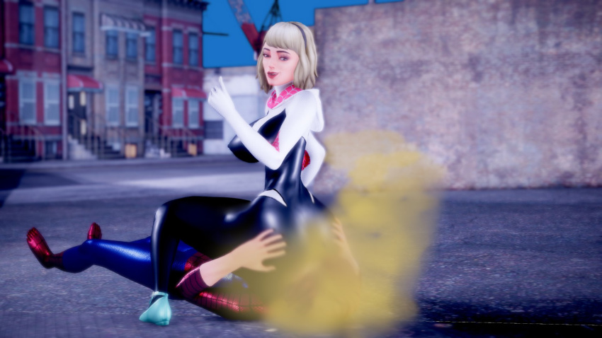 amy francoeur like spider gwen facesit photo berna alp recommends spider gwen facesit pic