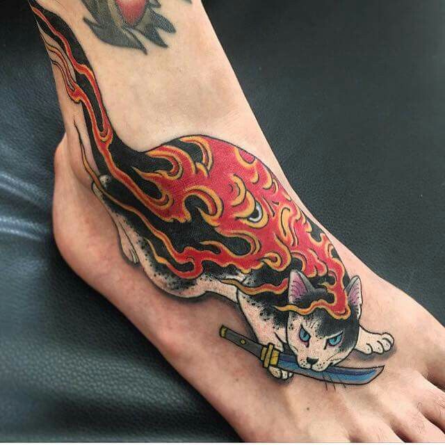 tattoo ninja kitty - chinese rimjob sona bella anal