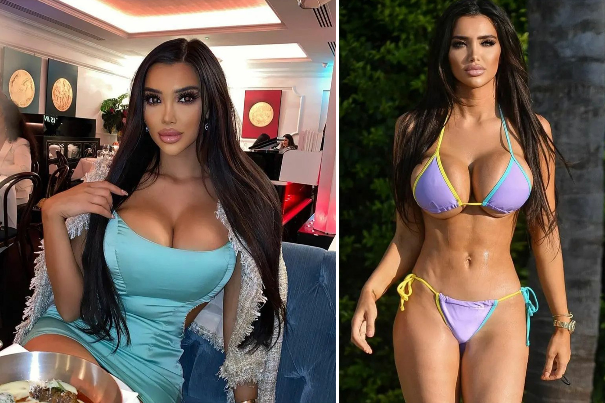 ali saleme recommends Fake Tit Brunette