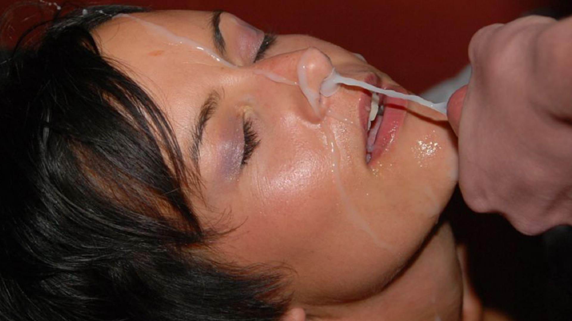 cumming out her nose - michelle suppa desi voyeur