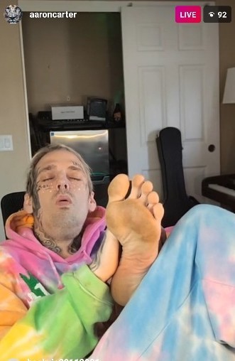 daniel coulson recommends Aaron Carter Feet