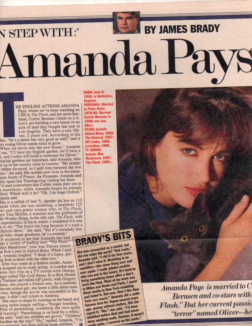 abbey larson recommends Amanda Pays Nude