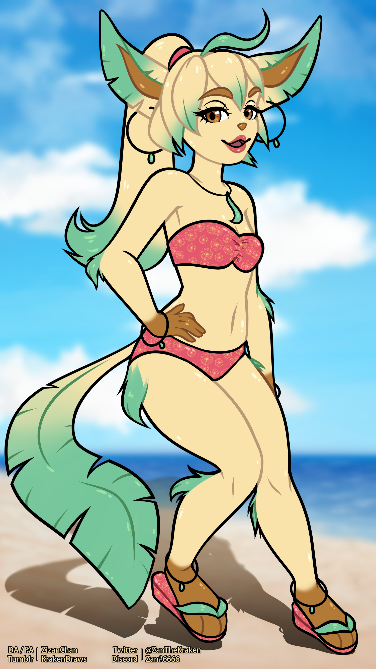 Anthro Leafeon nurse seductions