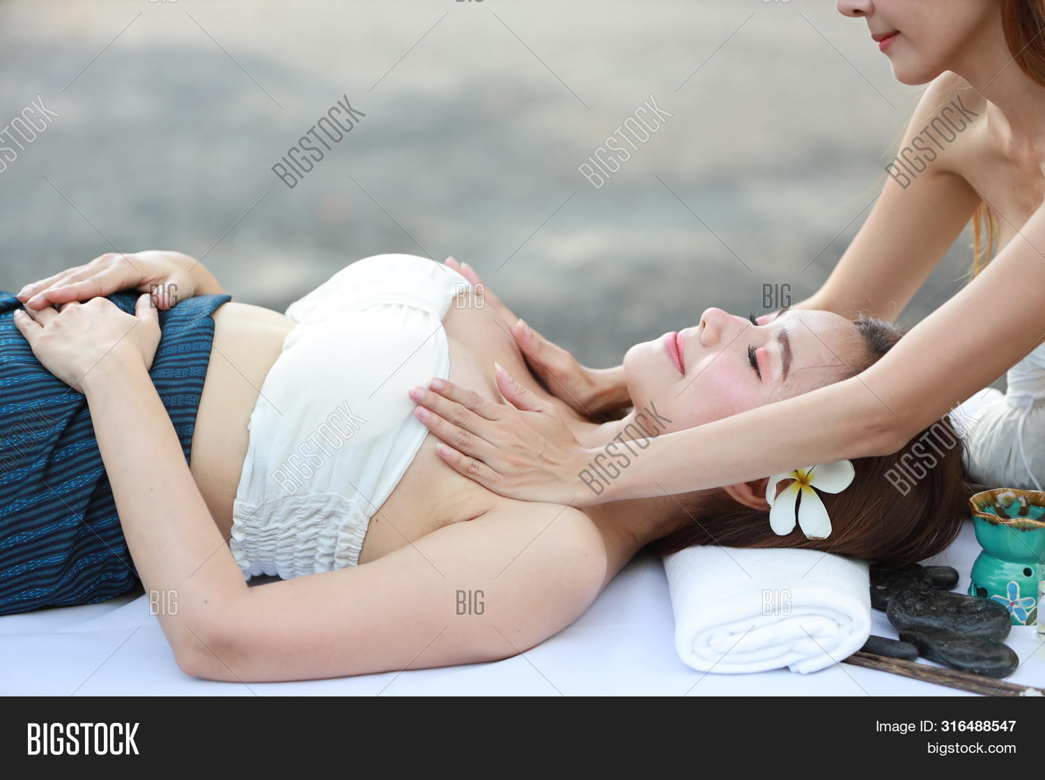 Best of Asian massage big boobs