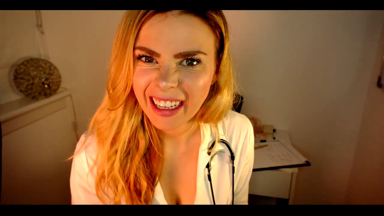 asmr doctor check up - horny stepmom handjob first pornstar