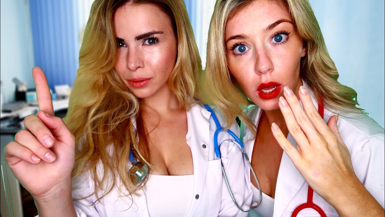 asmr doctor check up - ariella ferrera bush karma rx stockings
