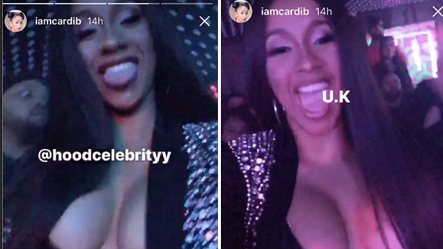 cardi b sex video