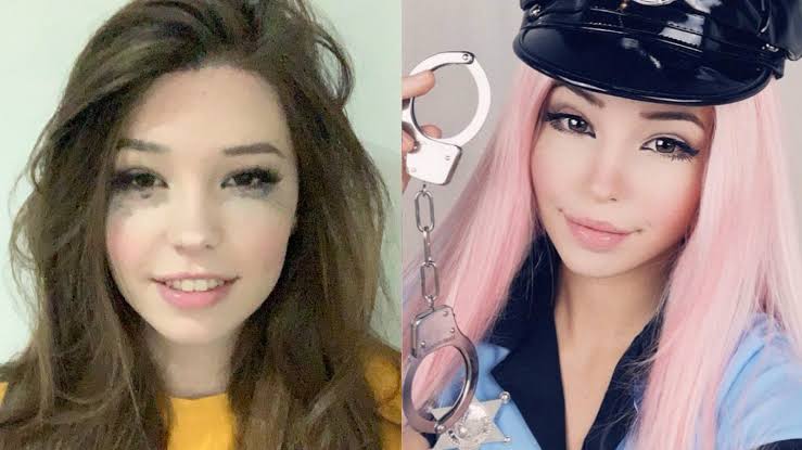 belle delphine look alike - rube galore anamaxi leaked