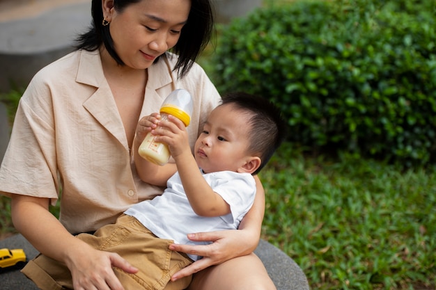 daniela cubelic recommends bokeh japanese mom and son pic